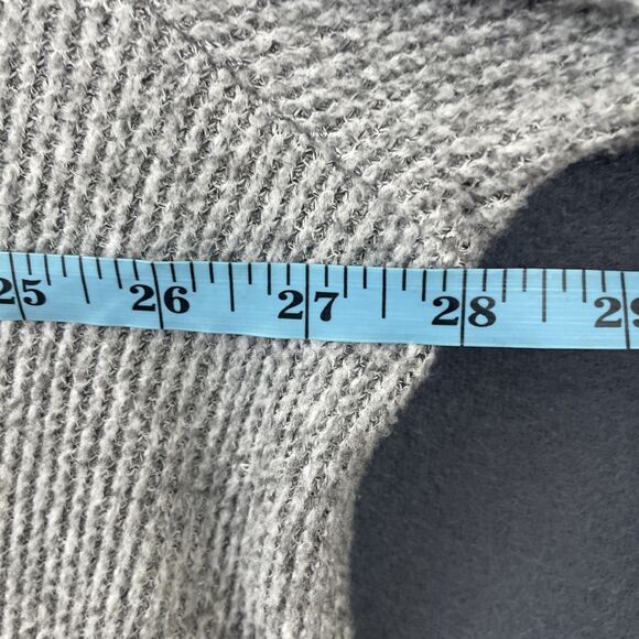 Align Collective Gray Cozy Open Back Crossover Pullover Sweater Women’s Sz 3x - Picture 3 of 5